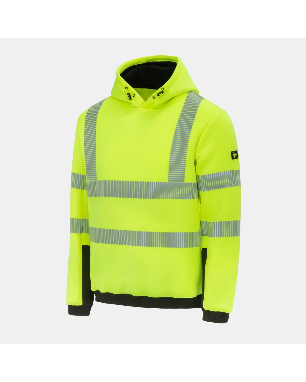Dunlop Yellow Reflective Long Sleeve Hi-Vis Jacket for men