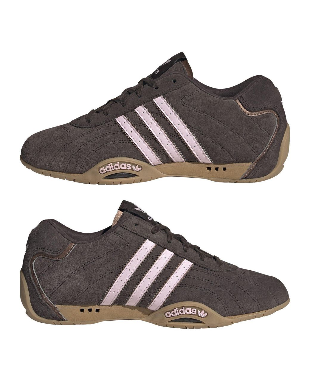 Adidas Originals Brown Adiracer Low-Top Trainers