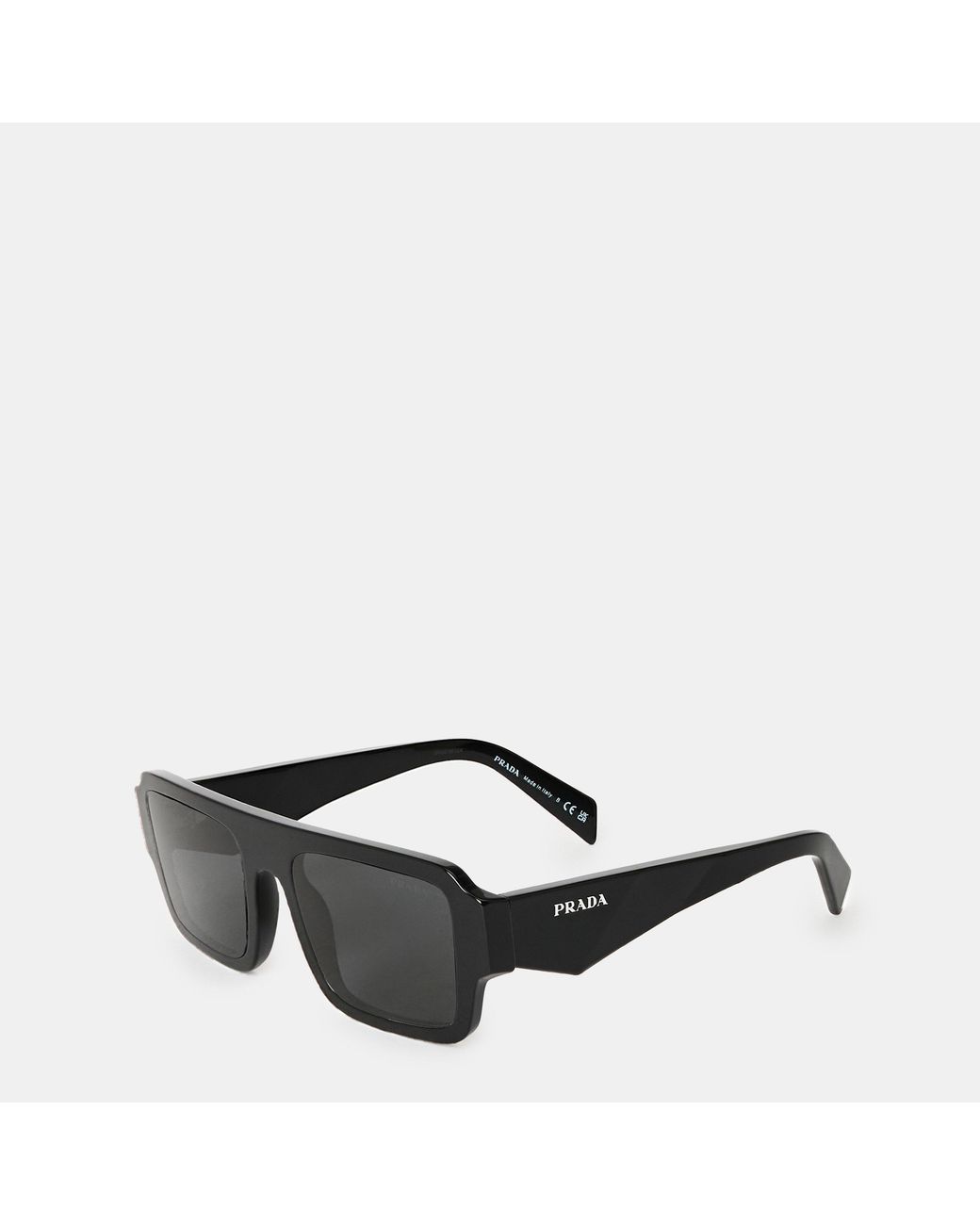 Prada Gray Symbole Sunglasses for men