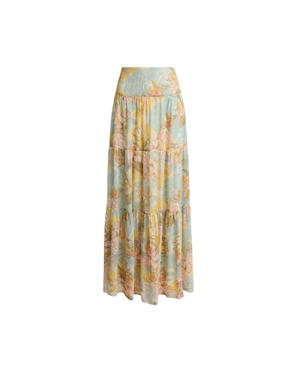 Ralph Lauren Metallic Maxi Skirt