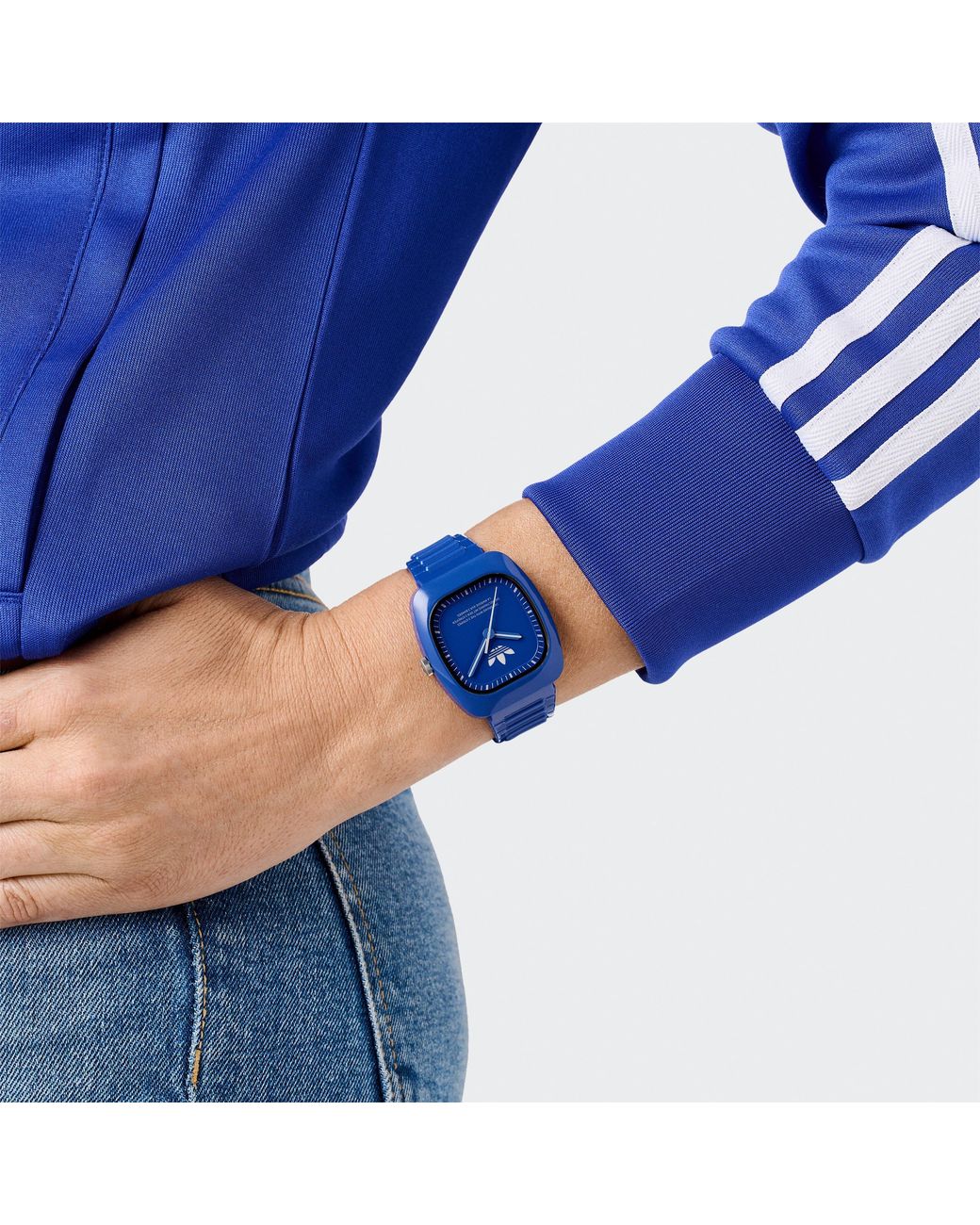 Adidas Originals Blue Retro Wave Quartz Watch for men