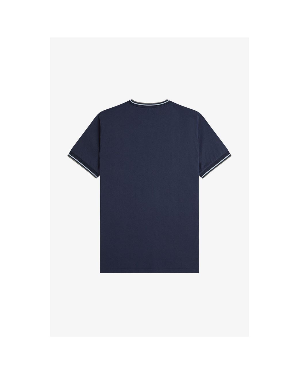 Fred Perry Blue Twin Tipped T-Shirt for men