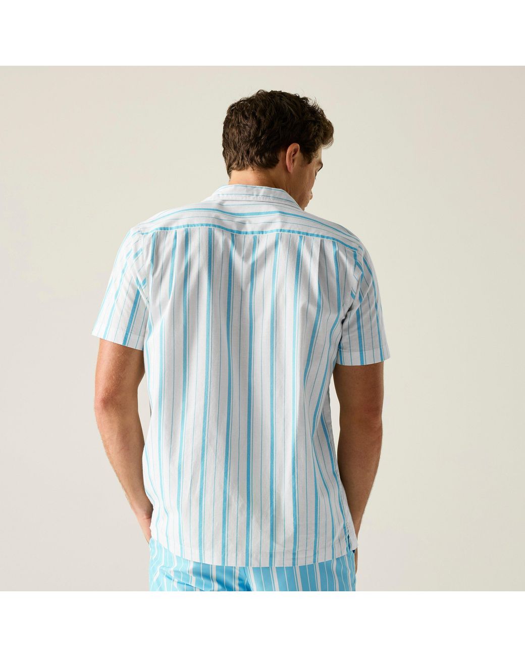 Regatta Blue Hadlin Lightweight Shirt for men