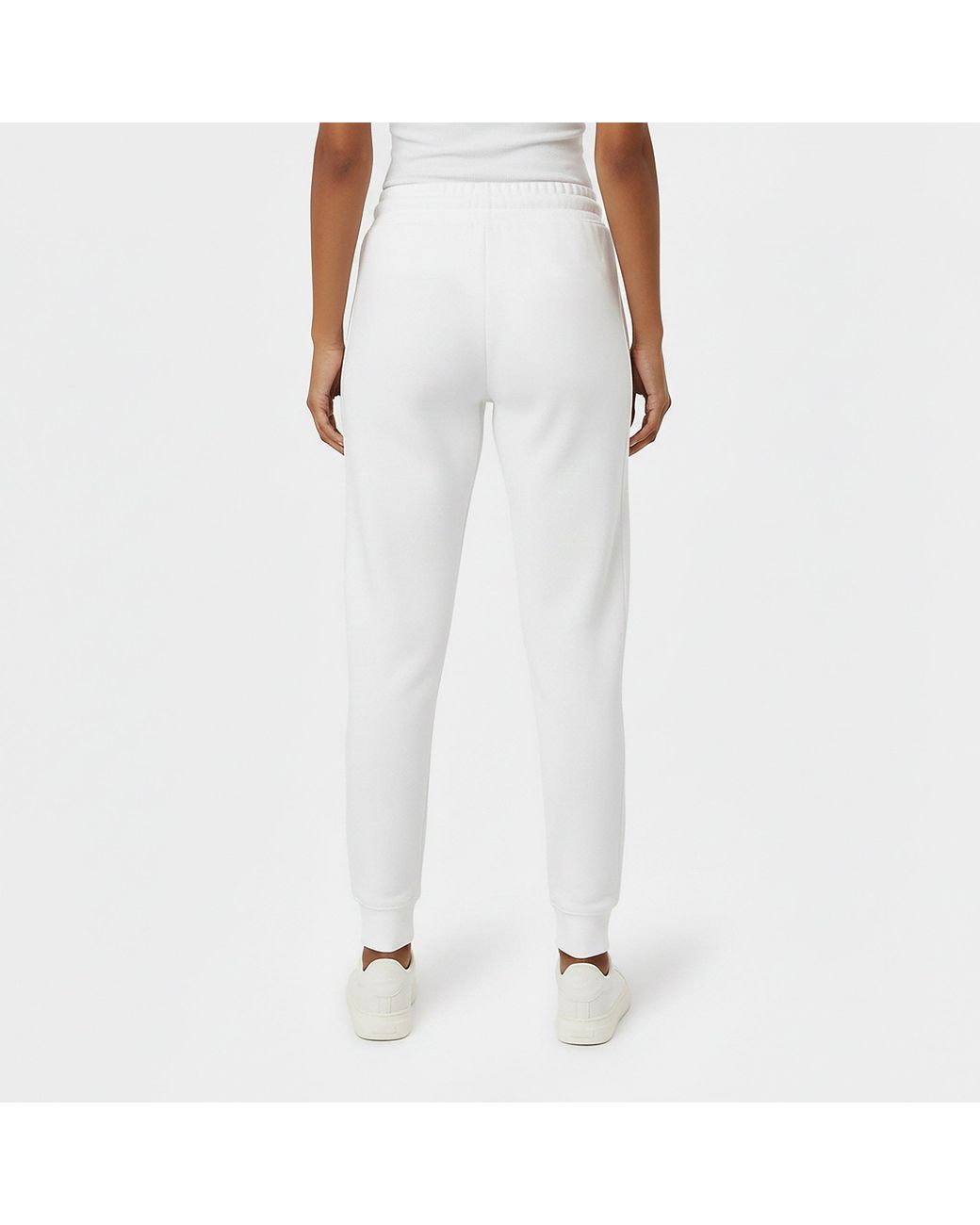 Jack Wills White Astbury Pheasant Logo Joggers