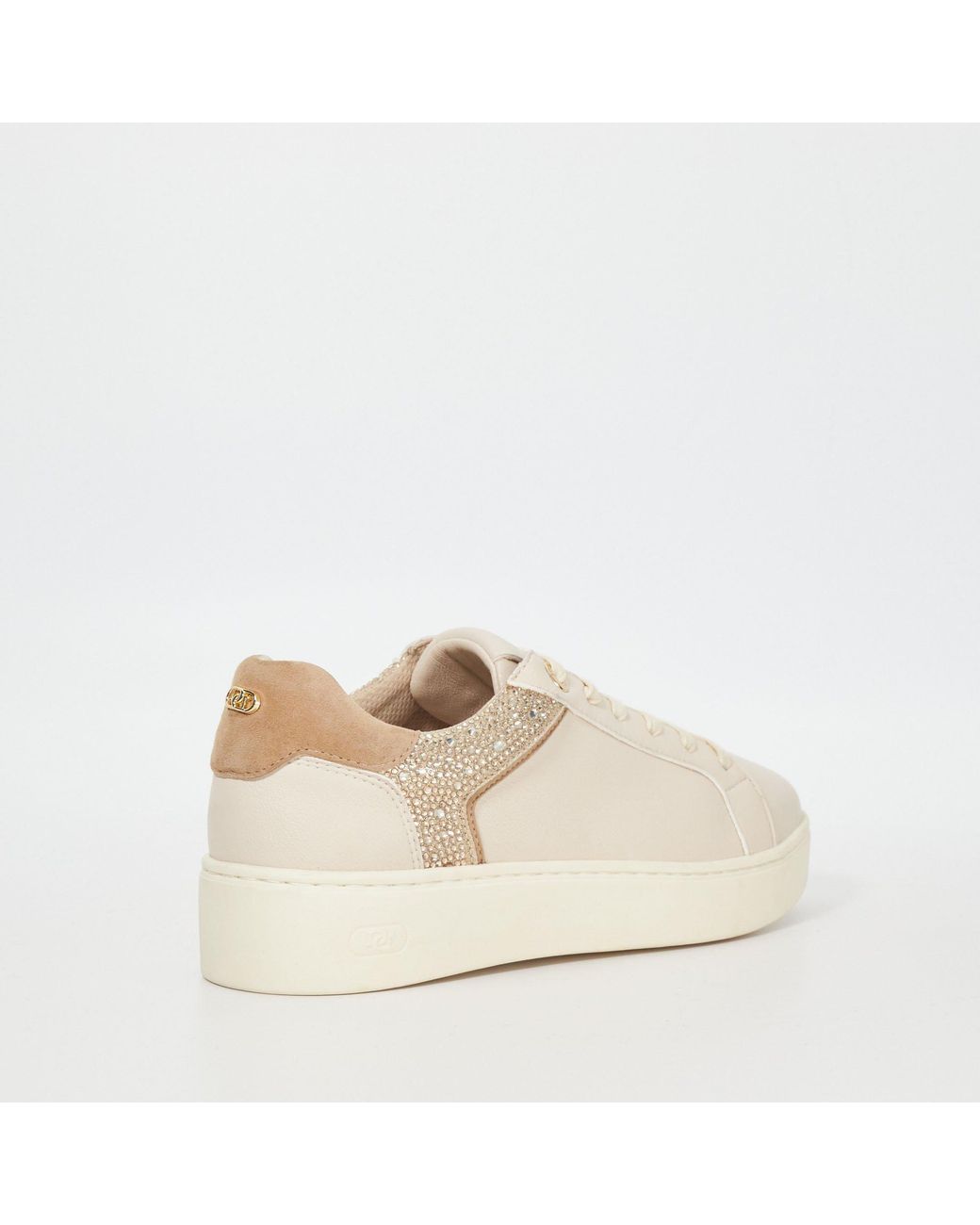 Dune Natural Elli Low-Top Trainers