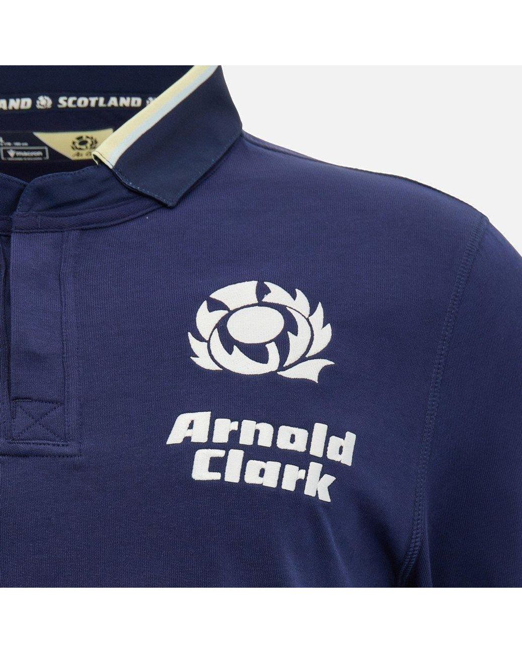 MACRON Blue Scotland Rugby Home 2026/27 Short-Sleeve Shirt for men