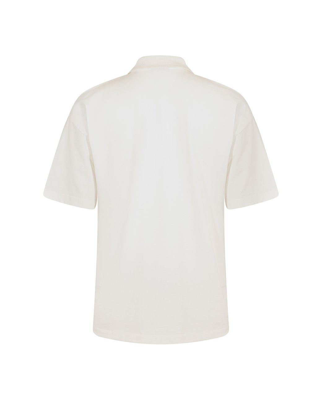 HUGO White Dardigo Short Sleeve Polo Shirt With Artwork Detail for men