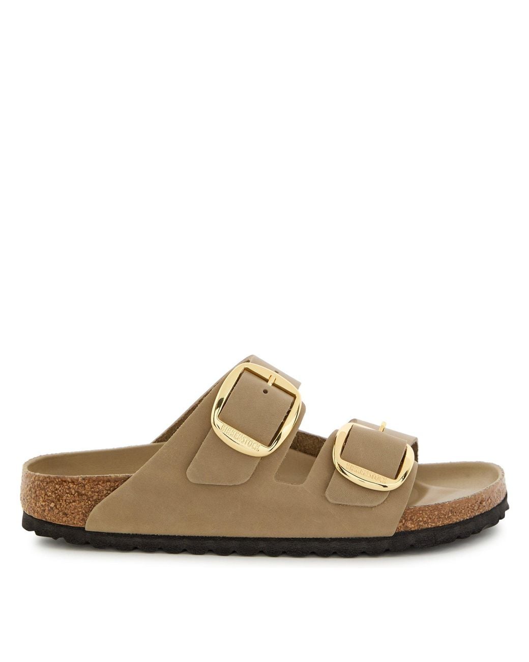 Birkenstock Brown Arizona Big Buckle Leoi Tabacc