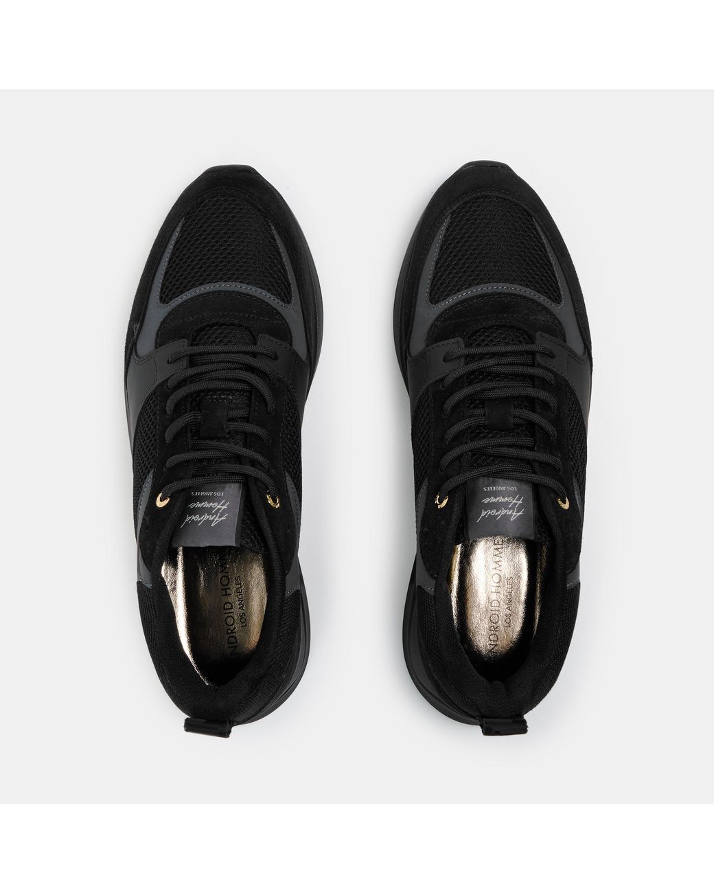 Android Homme Black Topanga Sneakers for men