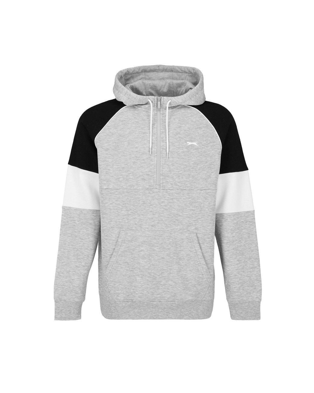 Slazenger 1881 Gray Fleece Quarter Zip Tracksuit for men