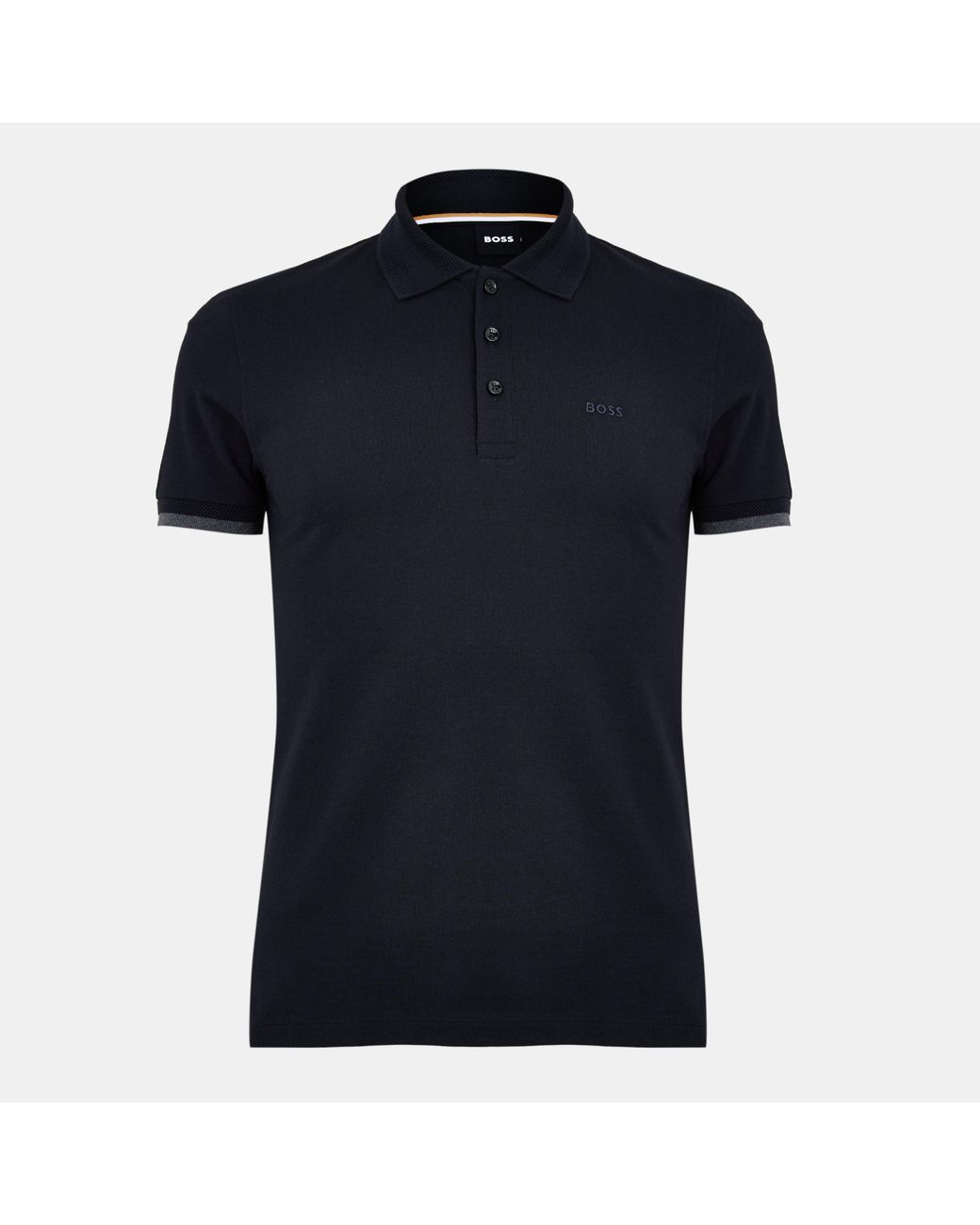 Boss Blue Short Sleeve Polo Shirt (Phillipson) for men
