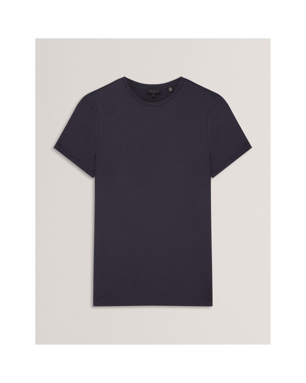 Ted Baker Blue Plain Slim Fit T-Shirt