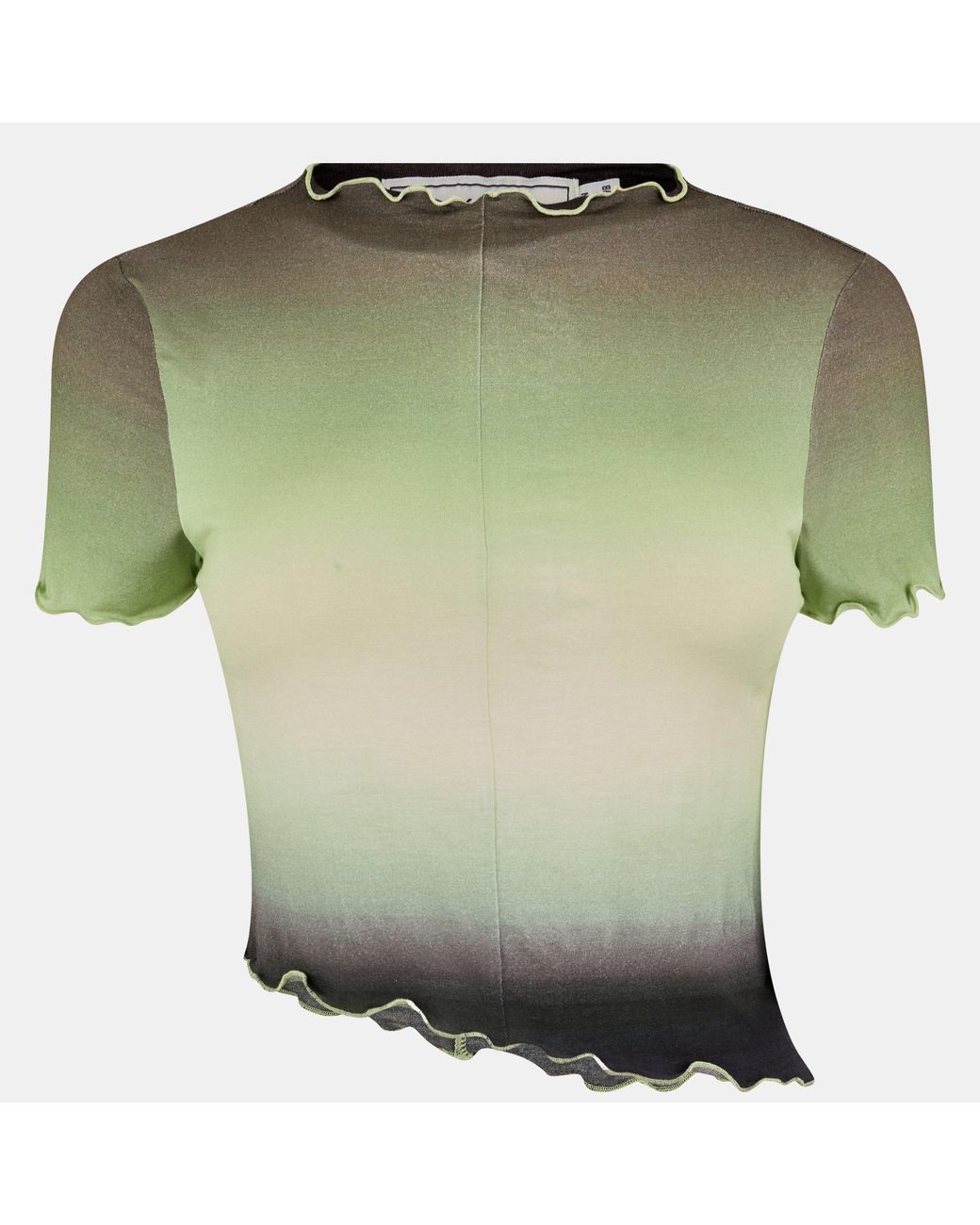 Jack Wills Green Asymmetric Top