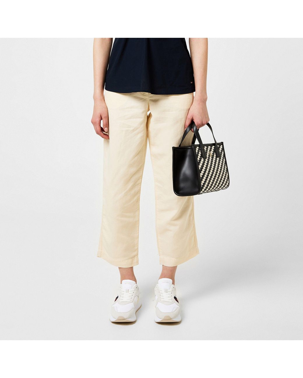 Tommy Hilfiger Black Lightweight Tailored Fit Tailored Trousers