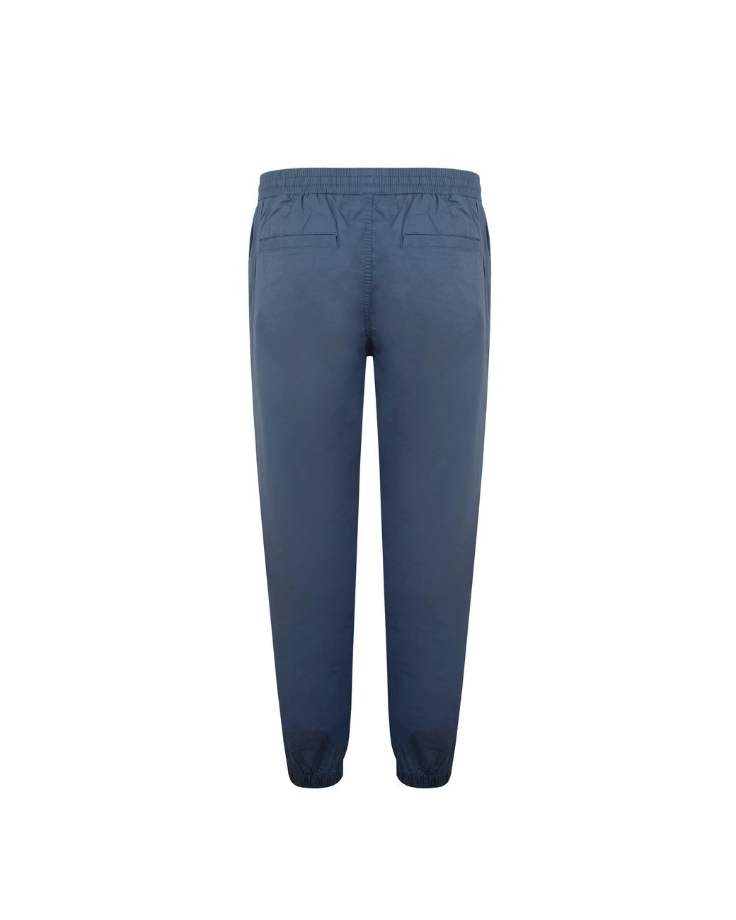 Fabric Blue Cuffed Trsr Sn for men