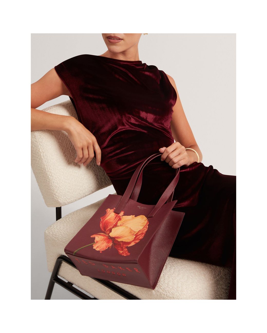 Ted Baker Red Ted Floral M Icon Ba Ld64