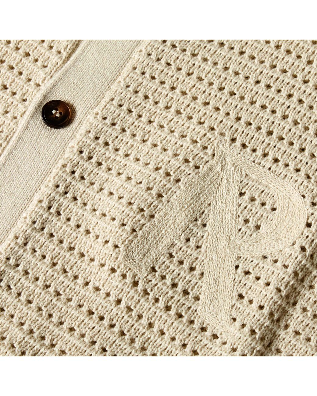 Represent Natural Knitted Top for men
