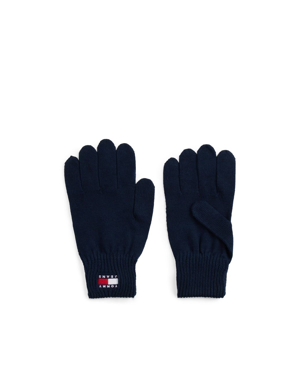 Tommy Hilfiger Blue Heritage Knitted Gloves for men