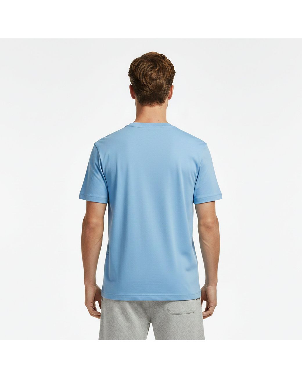 Lacoste Blue Regular Fit Small Logo T-Shirt for men