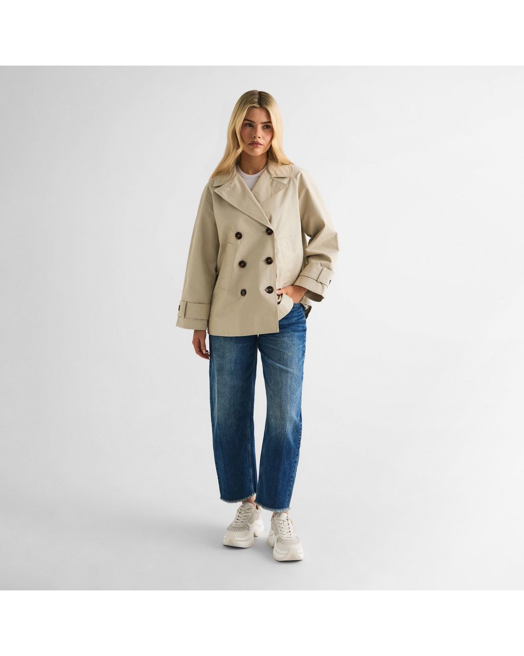 MICHAEL Michael Kors White Mk Arla Leather And Suede Trainer