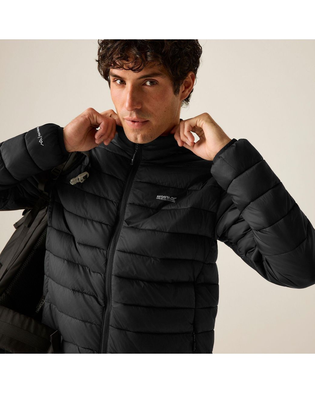 Regatta Black Marizion Insulated Jacket for men