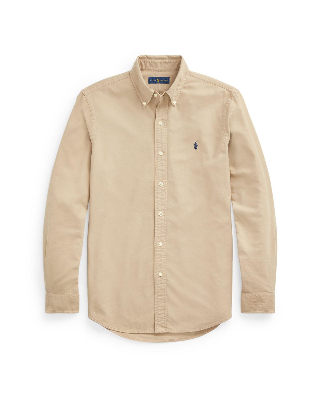 Polo Ralph Lauren Natural Slim Fit Oxford Long Sleeve Shirt for men