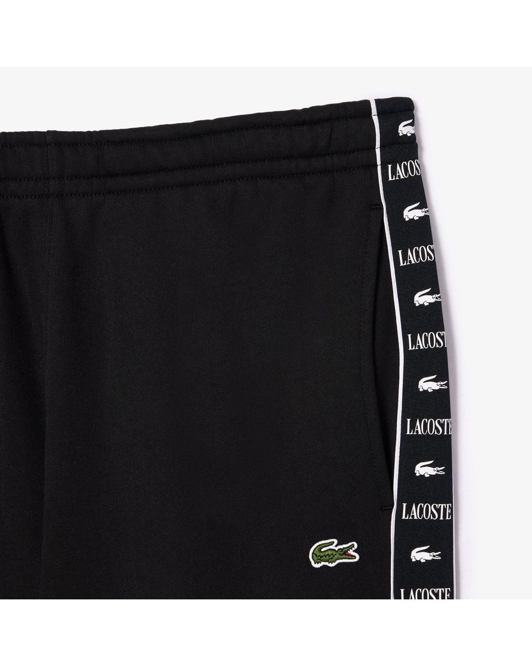 Lacoste Black Tsuit Trousers for men
