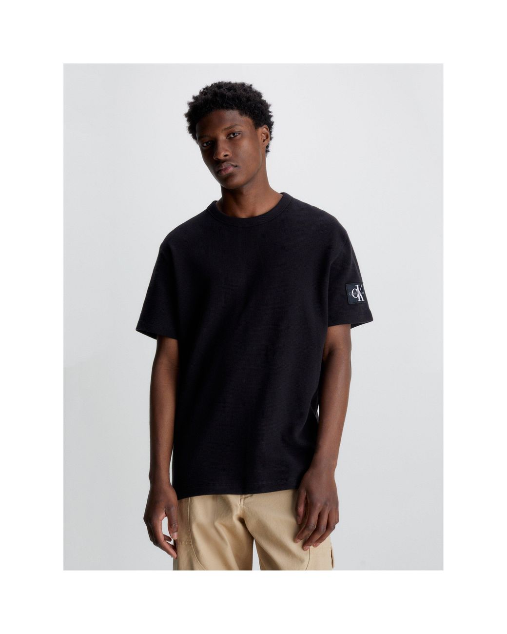 Calvin Klein Black Badge Waffle Tee for men