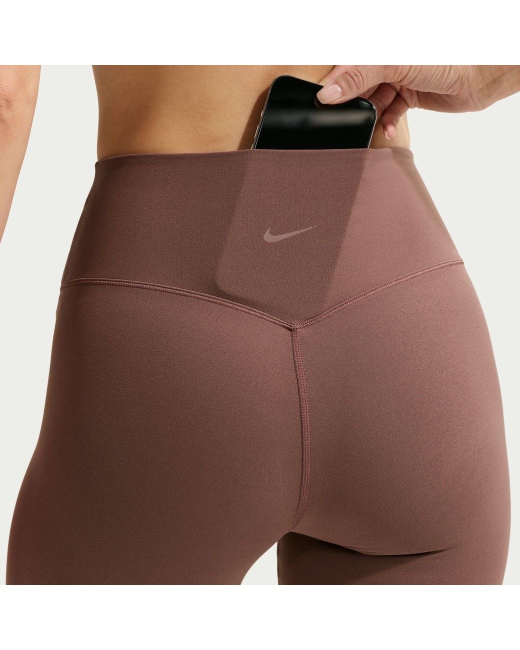 Nike Brown Performance Gym Legging
