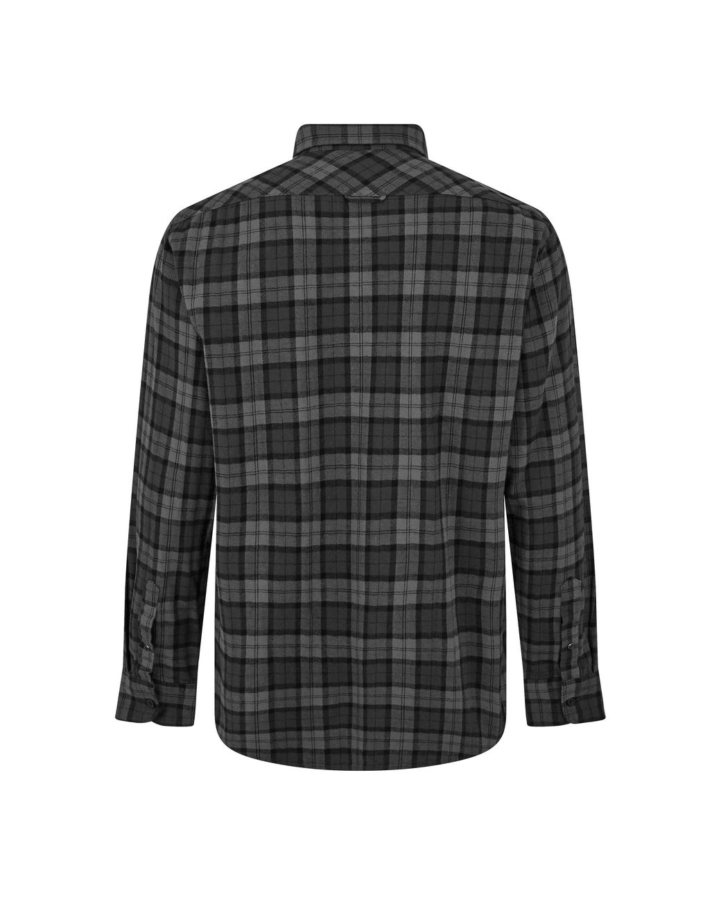 Replay Black Chequered Long Sleeve Patterned Shirt for men