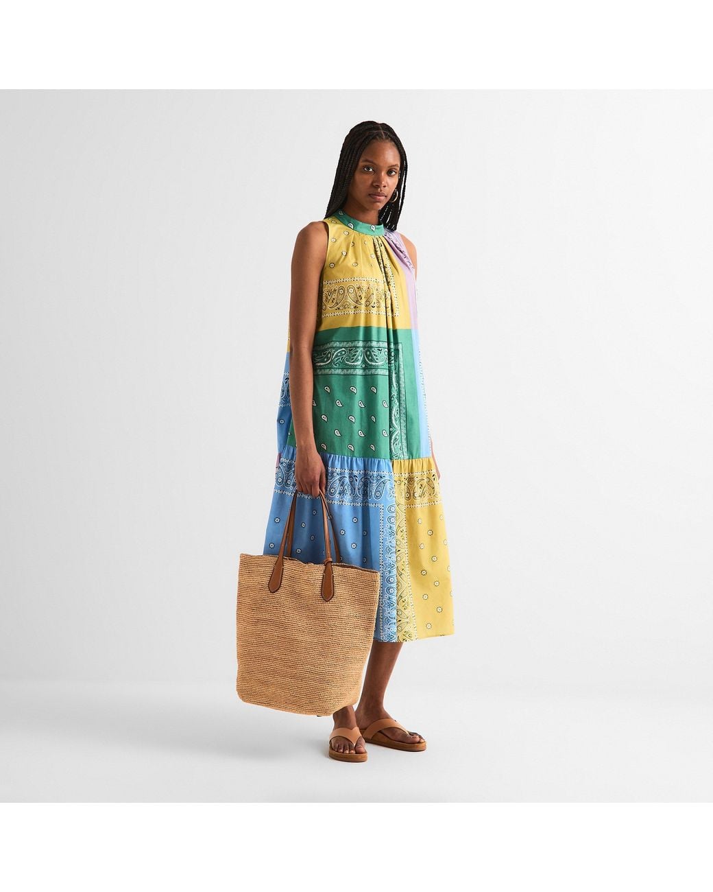Weekend by Maxmara Blue Long Maxi Dress