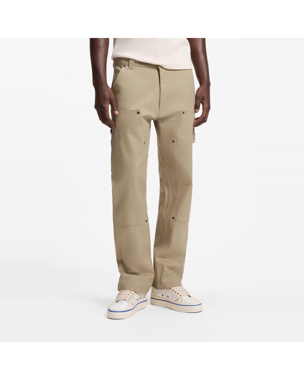 HUGO Natural Wide Leg Trousers for men