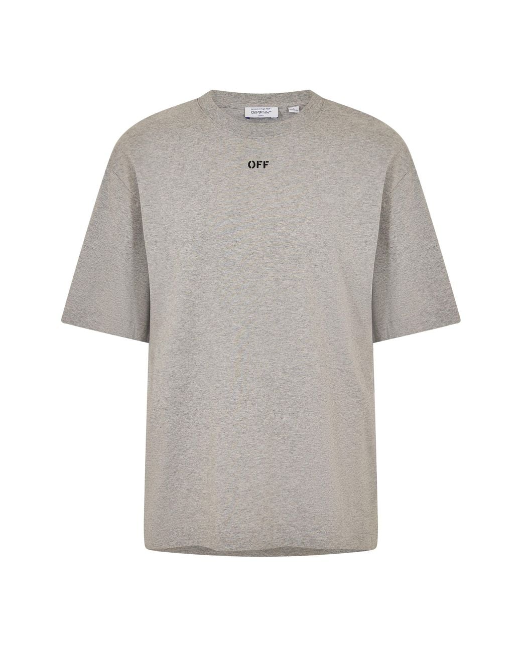 Off-White c/o Virgil Abloh Gray Skate T-Shirt for men