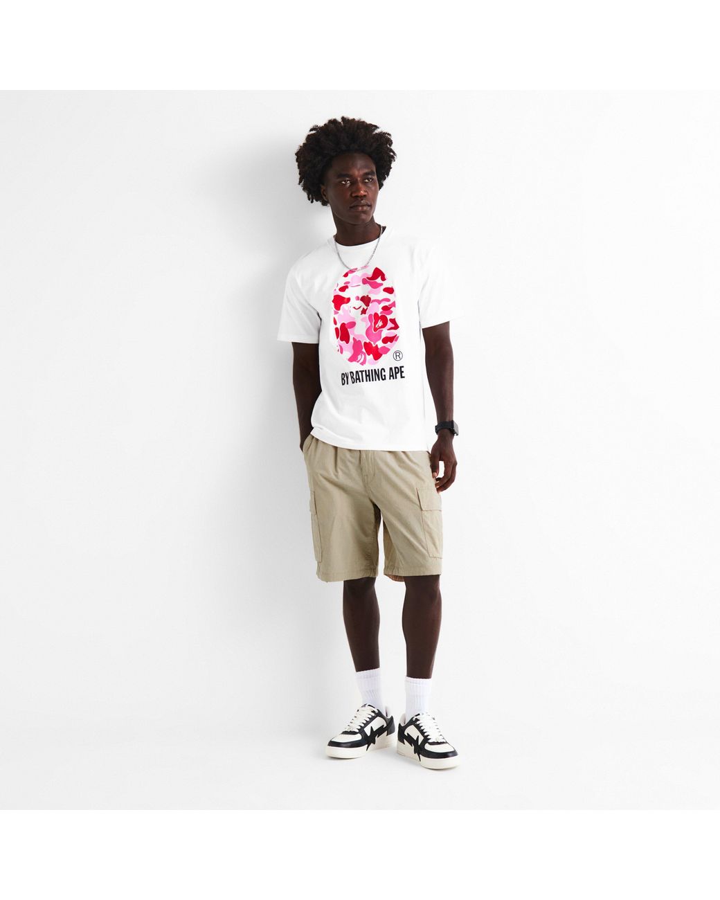 Aape Natural Now Cargo Short Sn63 for men