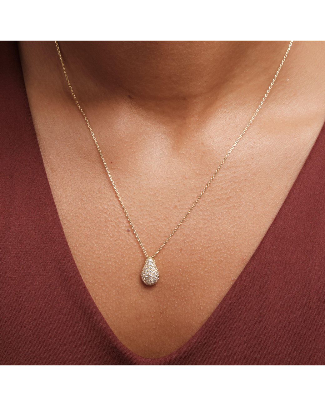 Inicio Blue Plated Cubic Zirconia Teardrop Set