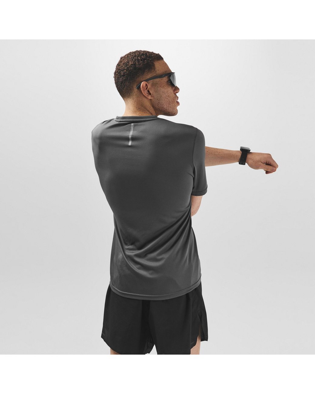 Karrimor Gray Run Short Sleeve T Shirt for men