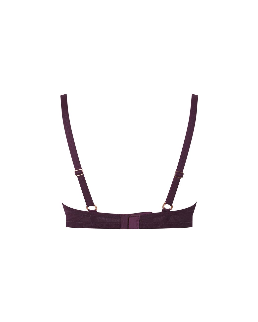 Ted Baker Purple Bak Diam Push Up Plunge Bra