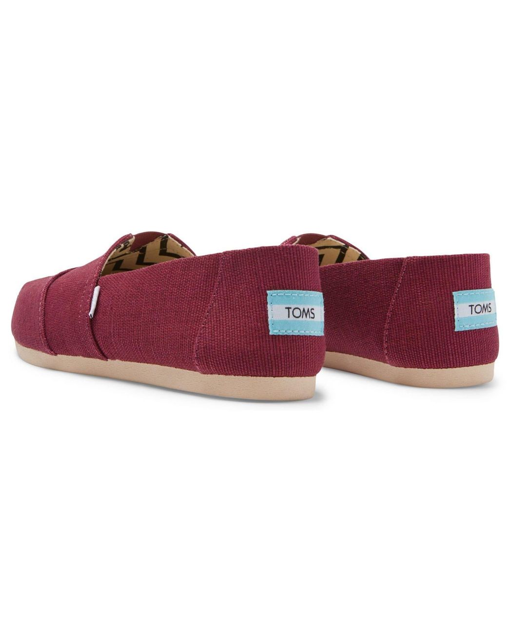 TOMS Red Alpargata Classic Espadrilles Size 3.5