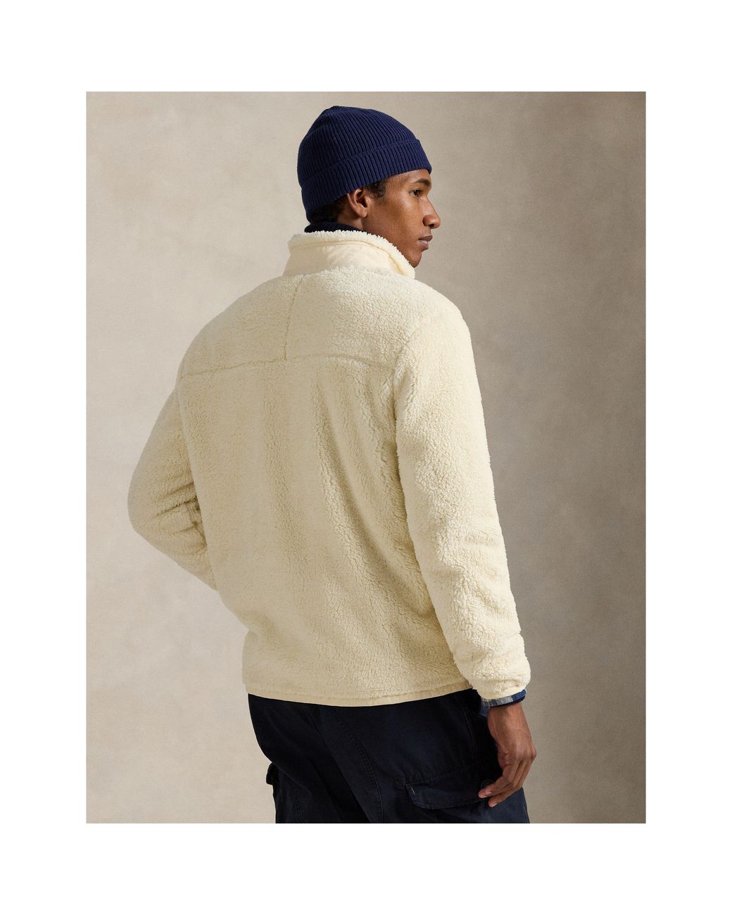 Polo Ralph Lauren Natural Hipile Full Zip Fleece for men