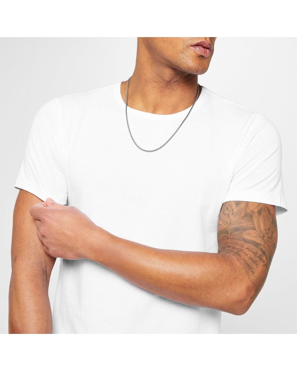 Lonsdale White Single T-Shirt for men