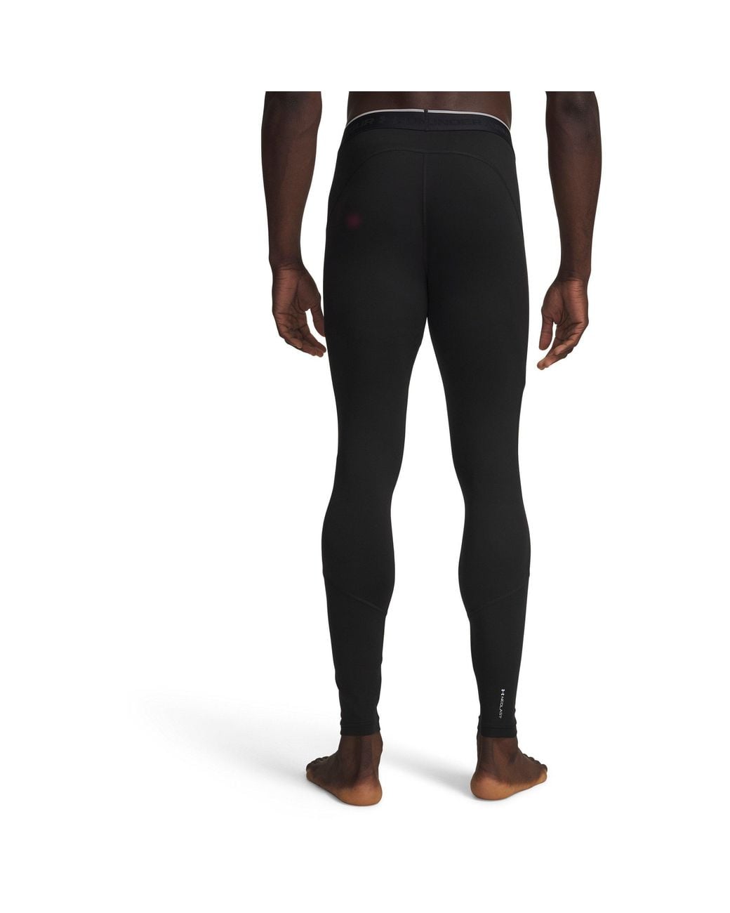 Under Armour Black Ua Coldgear Elt Leg Sn64 for men