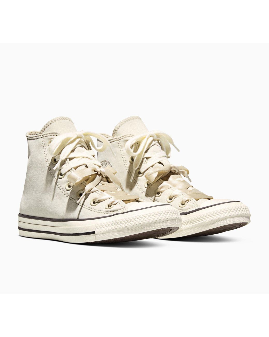 Converse Natural Canvas High-Top Trainers