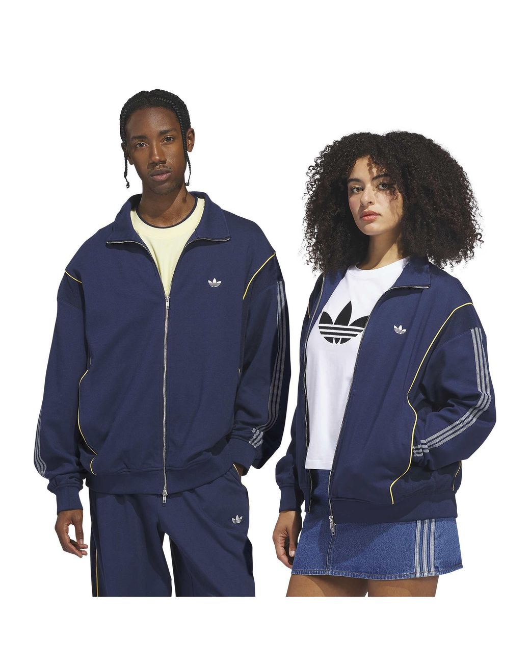 Adidas Originals Blue Tennis Tt Tracksuit Top for men
