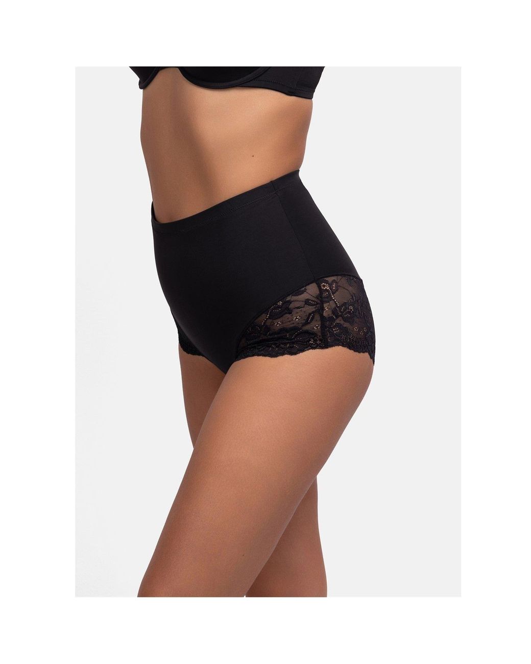 DORINA Black Brigette Mid-Waisted Shaping Briefs