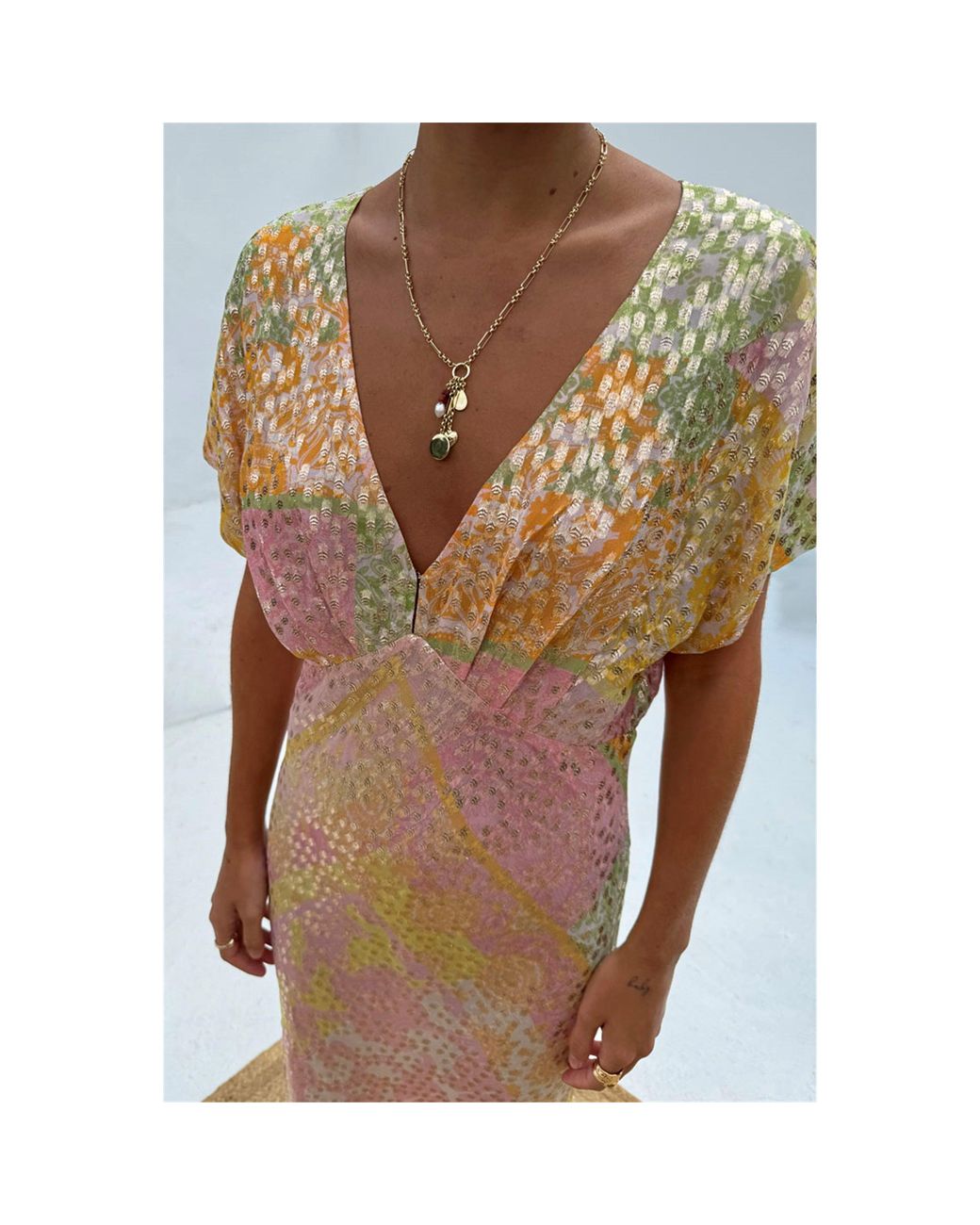 Never Fully Dressed Pink Boho Elodie Long Maxi Dress