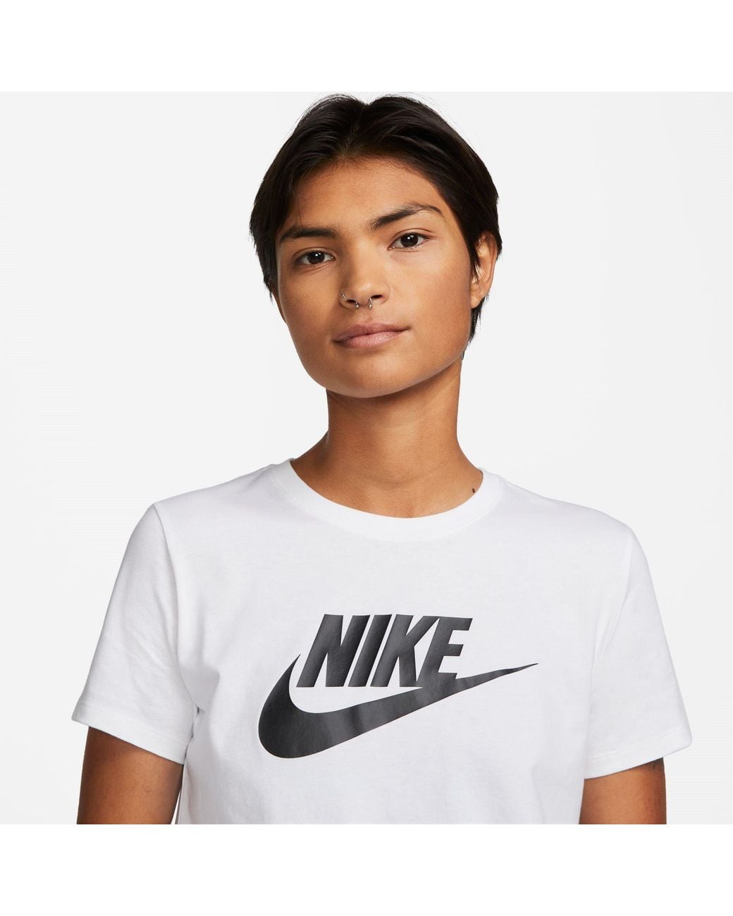 Nike White Futura T-shirt Ladies