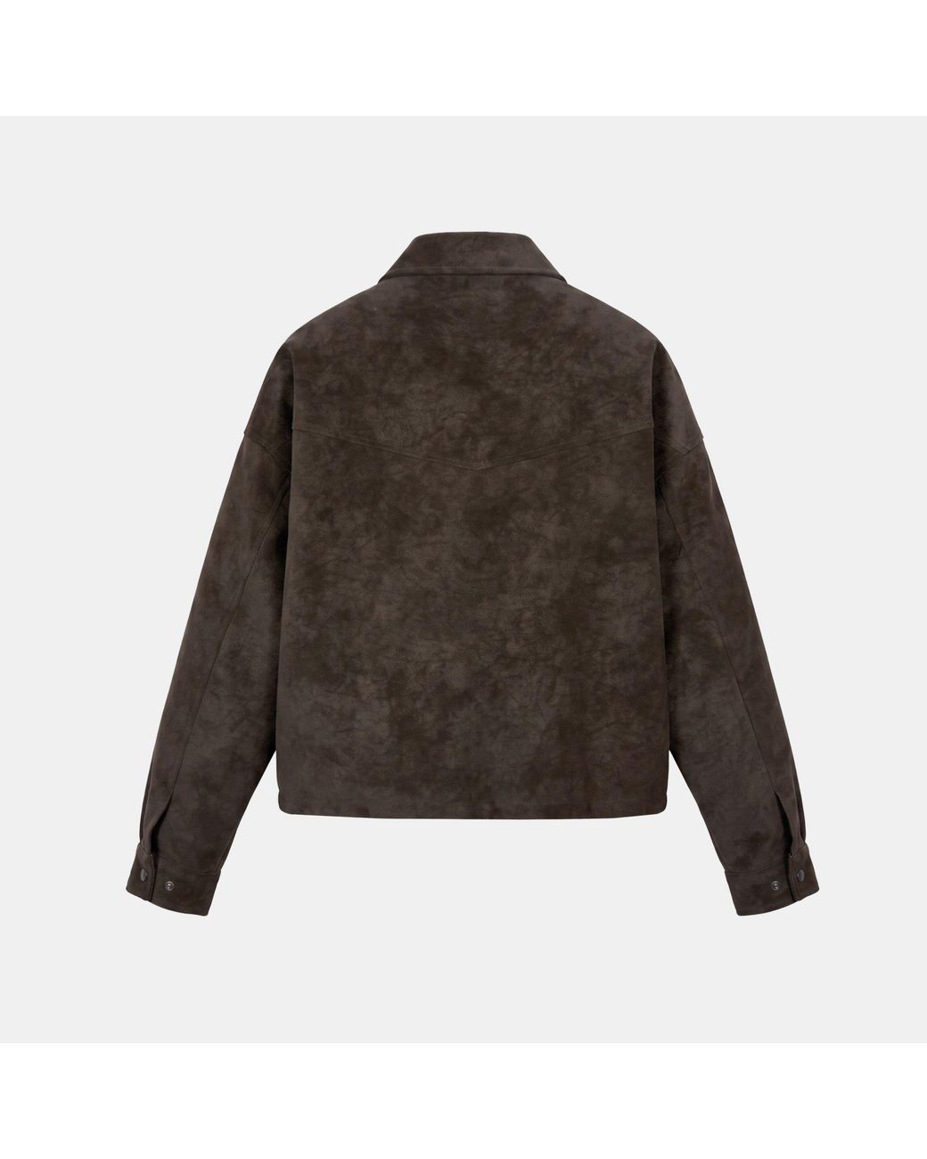 Jack Wills Black Jw Suede Fn Bomber Ld64