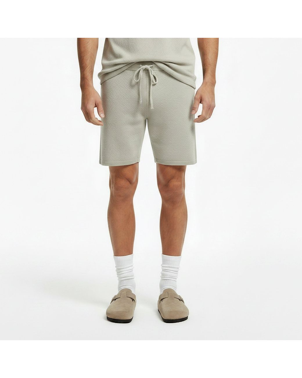 Jack Wills Natural Knitted Shorts for men