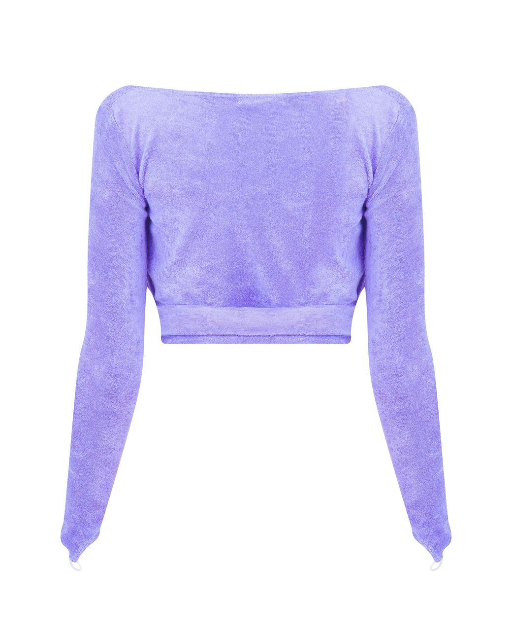 Maisie Wilen Blue Dramady Wrap Around Top