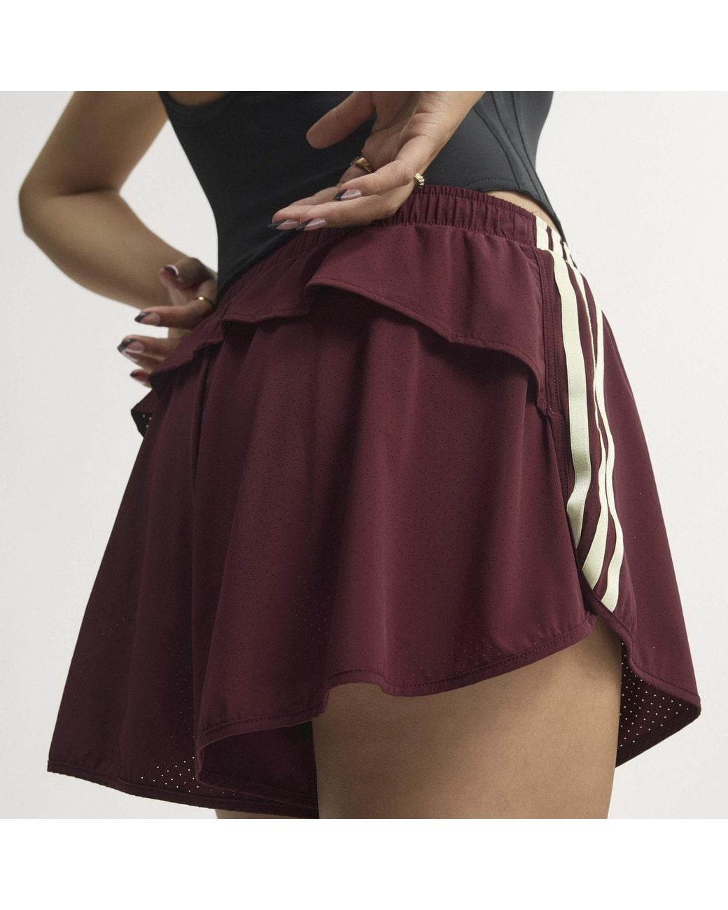 Adidas Purple Sport Shorts Ld64